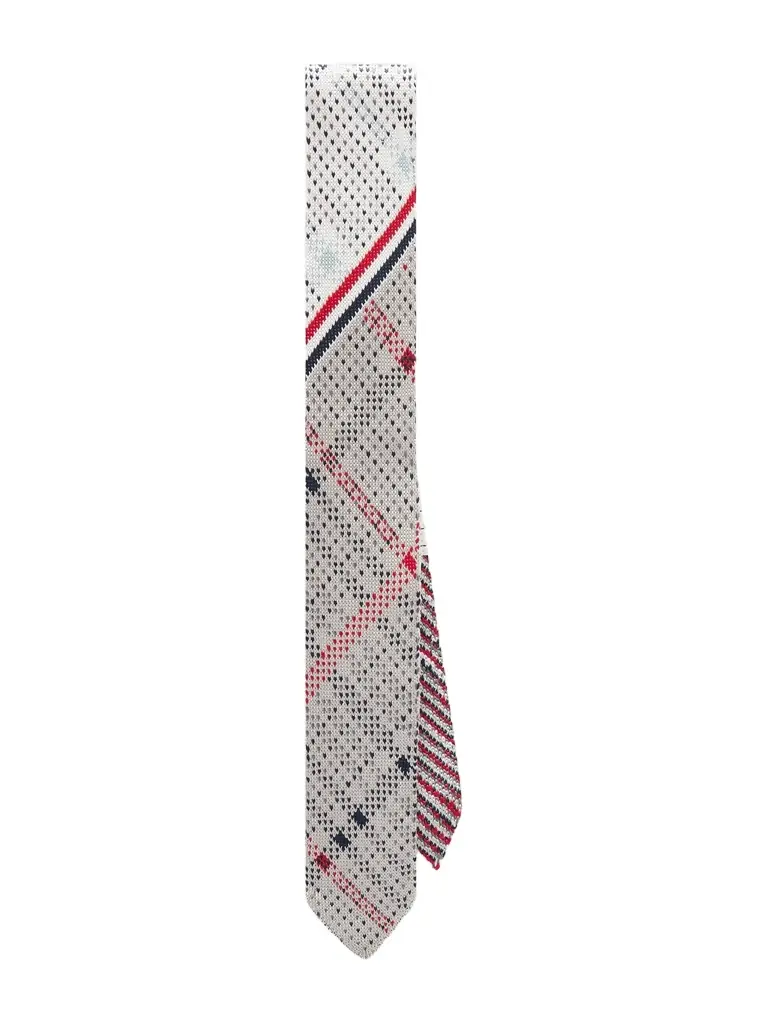 Thom Browne 5cm Silk-Jacquard Tie - Men | Image 1 Thom Browne 5cm Silk-Jacquard Tie - Men | Image 1