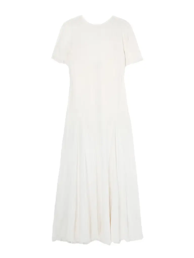 Staud Le Havre Fringed Cotton-gauze Midi Dress | Image 1 Staud Le Havre Fringed Cotton-gauze Midi Dress | Image 1