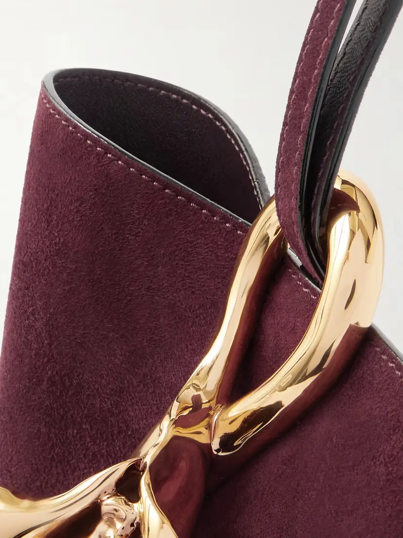 Chloé Eden Treasure Embellished Suede Tote | Thumbnail 5 Chloé Eden Treasure Embellished Suede Tote | Thumbnail 5