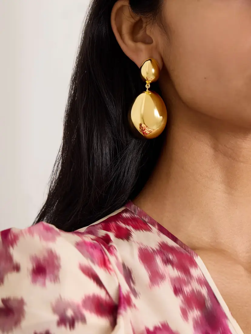 Isabel Marant Awa Gold-tone Earrings | Thumbnail 2