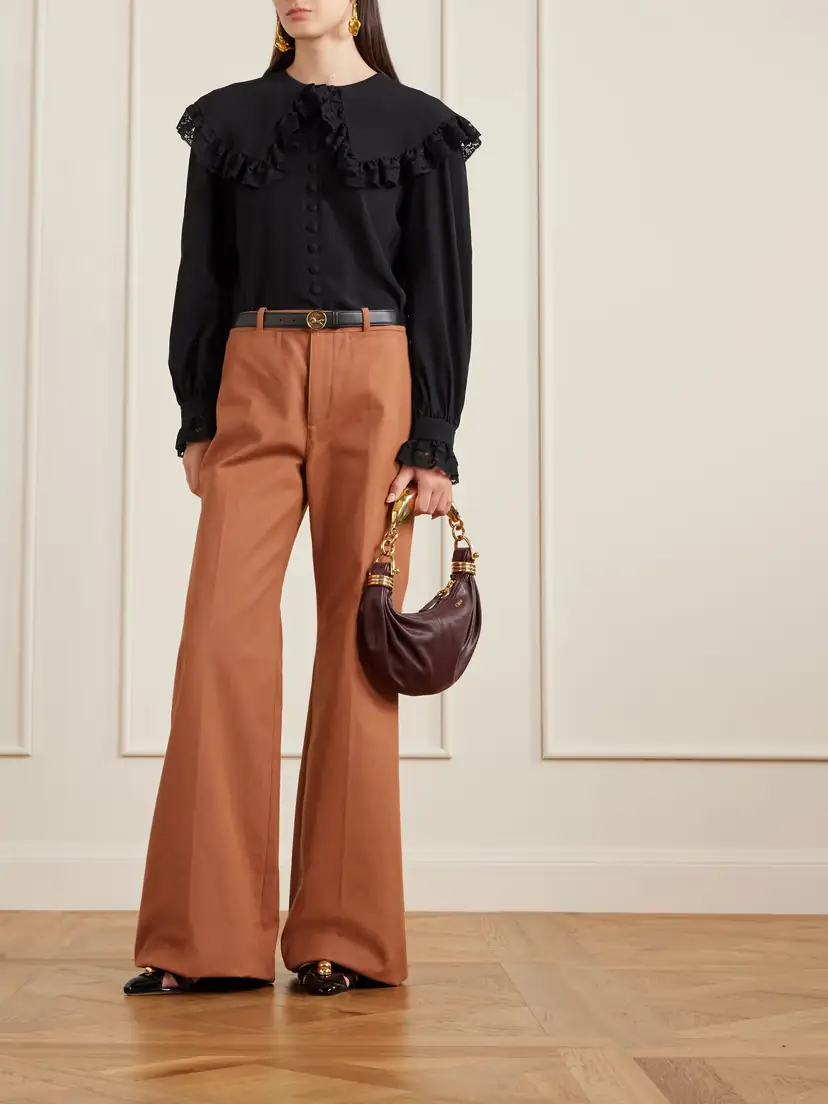 Chloé Bracelet Embellished Textured-leather Shoulder Bag | Thumbnail 2