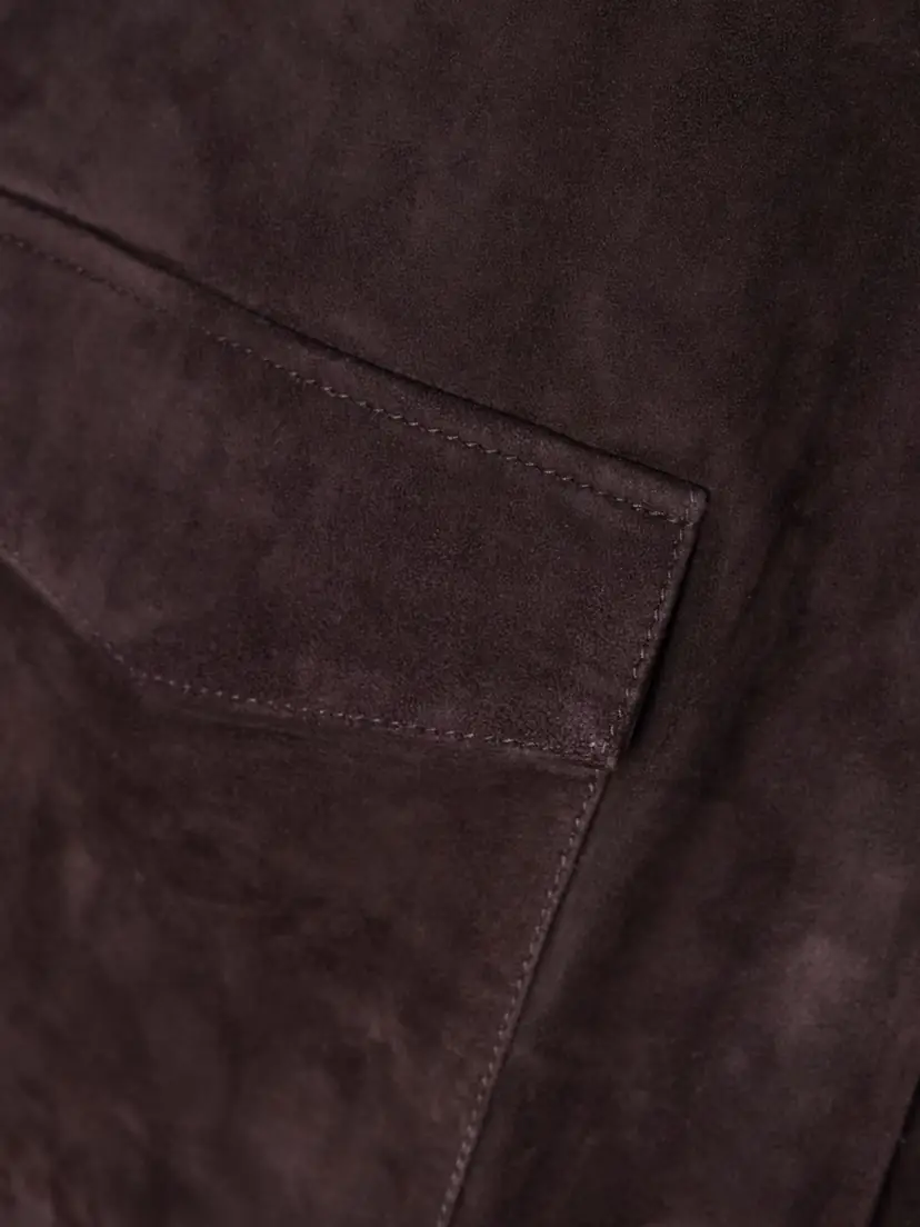 St. Agni Utility Cocoon Suede Jacket | Thumbnail 5 St. Agni Utility Cocoon Suede Jacket | Thumbnail 5