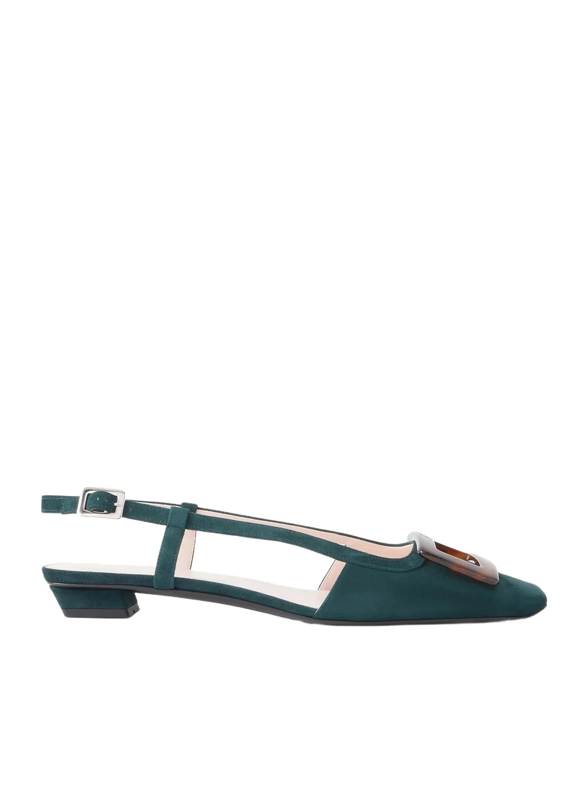 Belle Vivier 25 Suede Slingback Pumps Belle Vivier 25 Suede Slingback Pumps