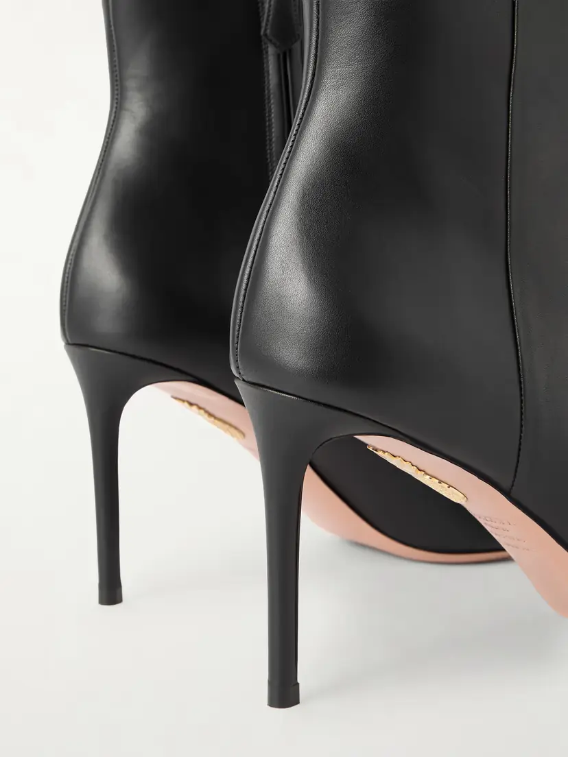 Aquazzura Sellier 85 Leather Ankle Boots | Thumbnail 5 Aquazzura Sellier 85 Leather Ankle Boots | Thumbnail 5
