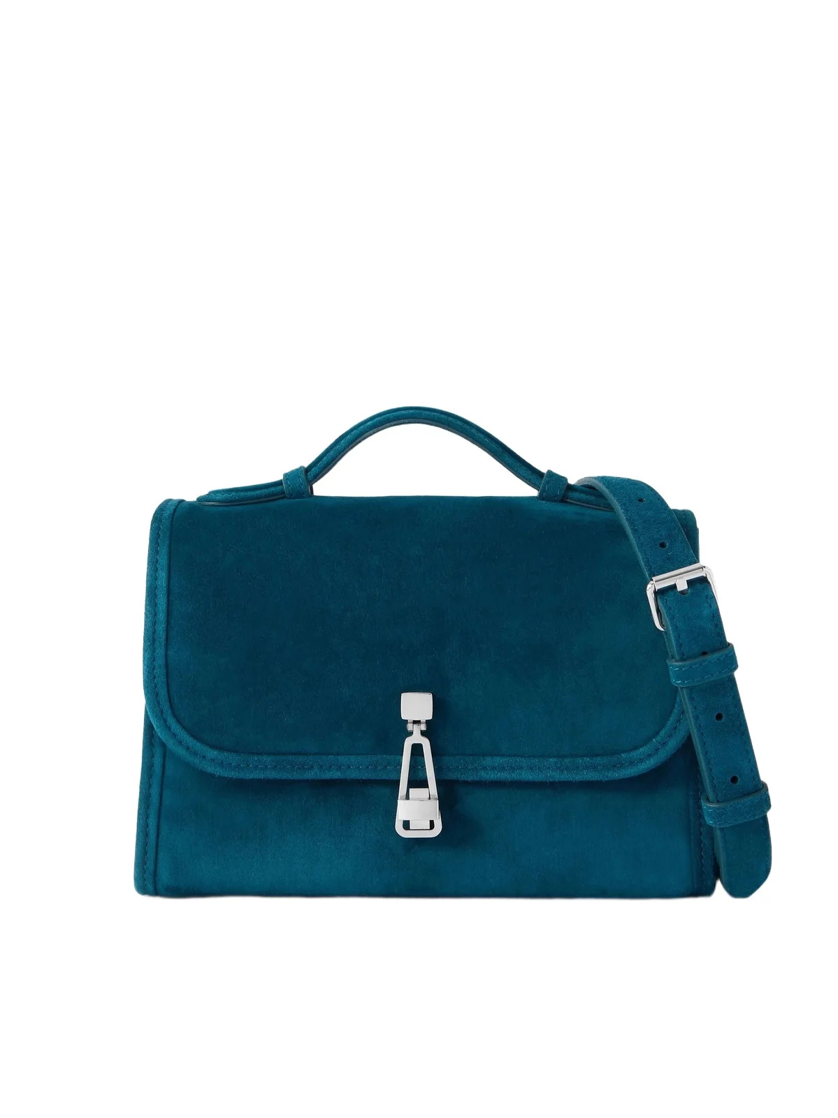 Leonora Small Suede Top-handle Bag Leonora Small Suede Top-handle Bag