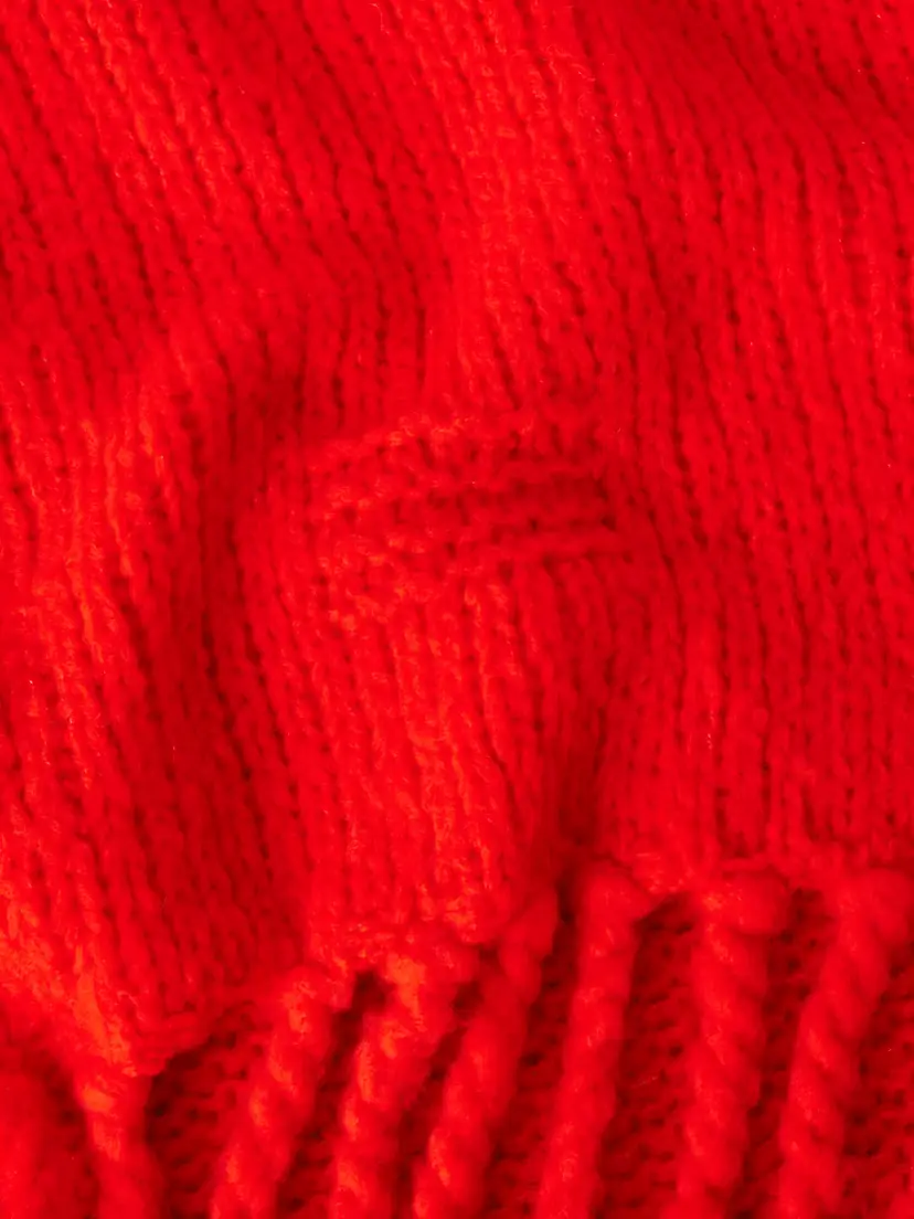 Guest In Residence Cloud Tasseled Ribbed Wool-blend Scarf | Thumbnail 3