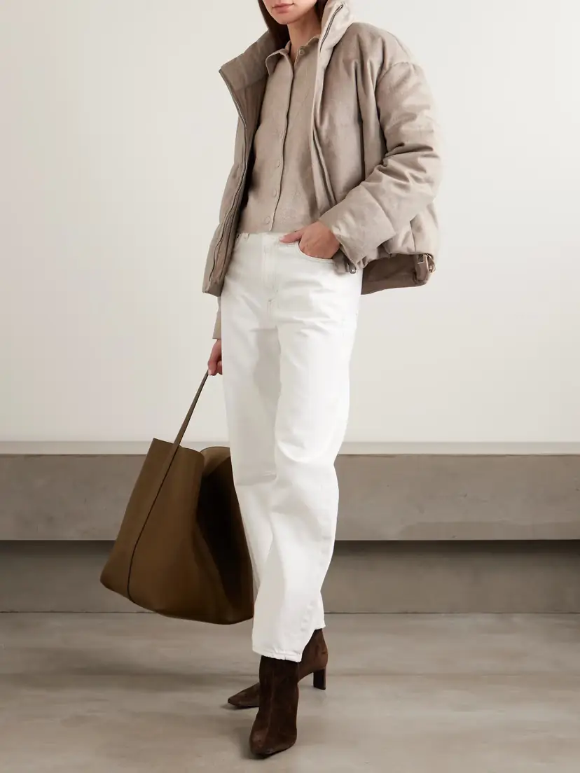 Max Mara Quilted Brushed-cashmere Down Jacket | Thumbnail 2