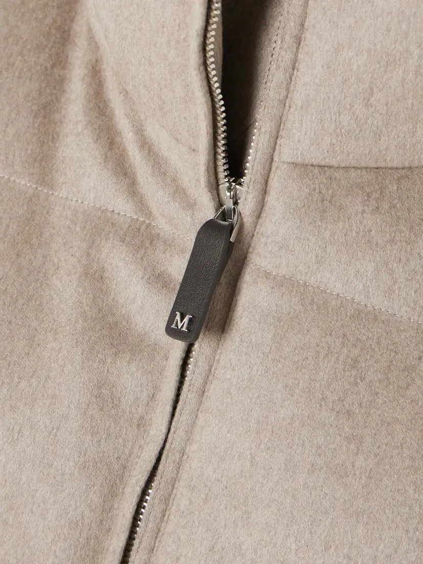 Max Mara Quilted Brushed-cashmere Down Jacket | Thumbnail 5