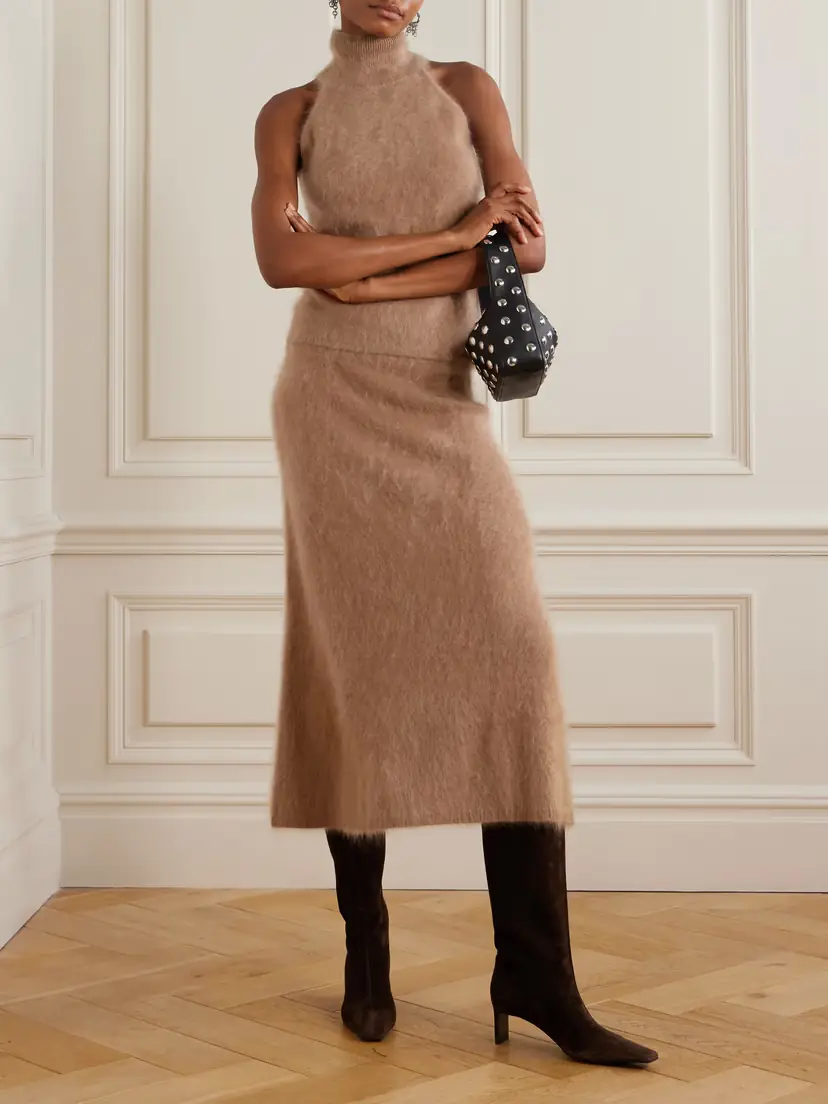 Lisa Yang Leya Brushed-cashmere Turtleneck Top | Thumbnail 2