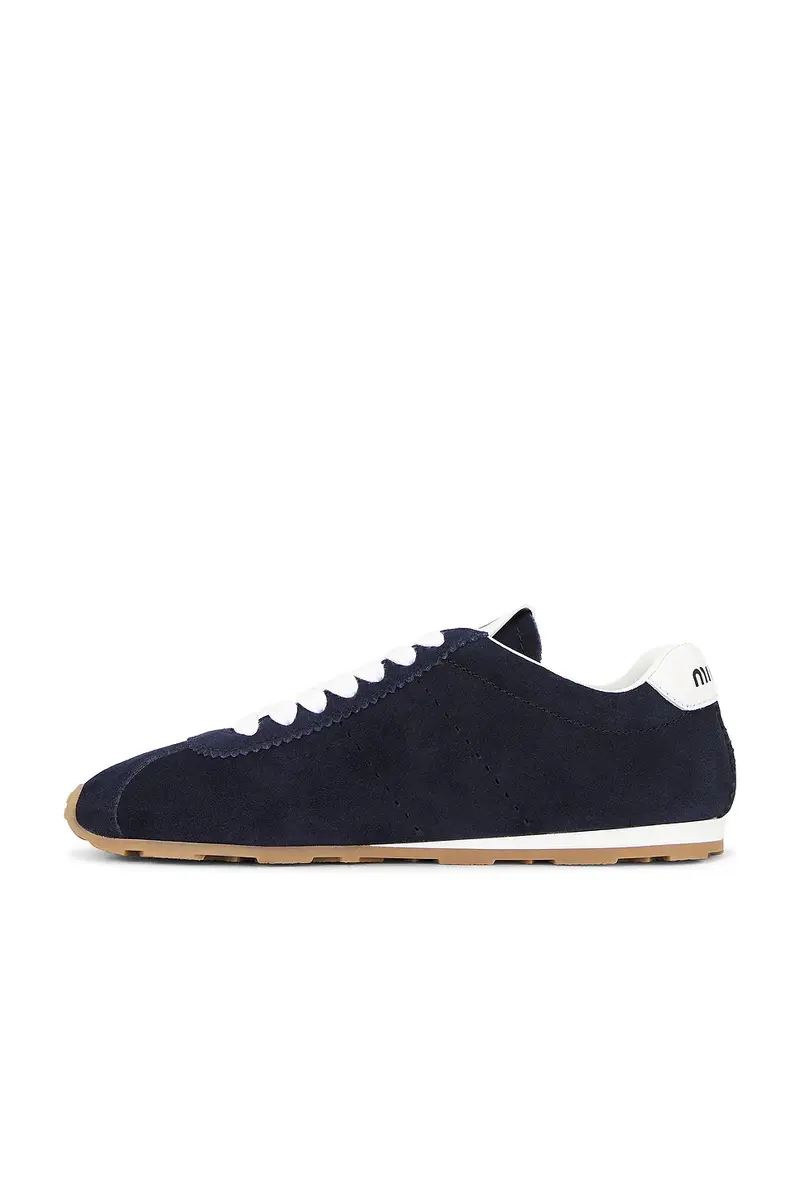 Miu Miu Plume Nylon Scamosciato Sneaker | Thumbnail 5