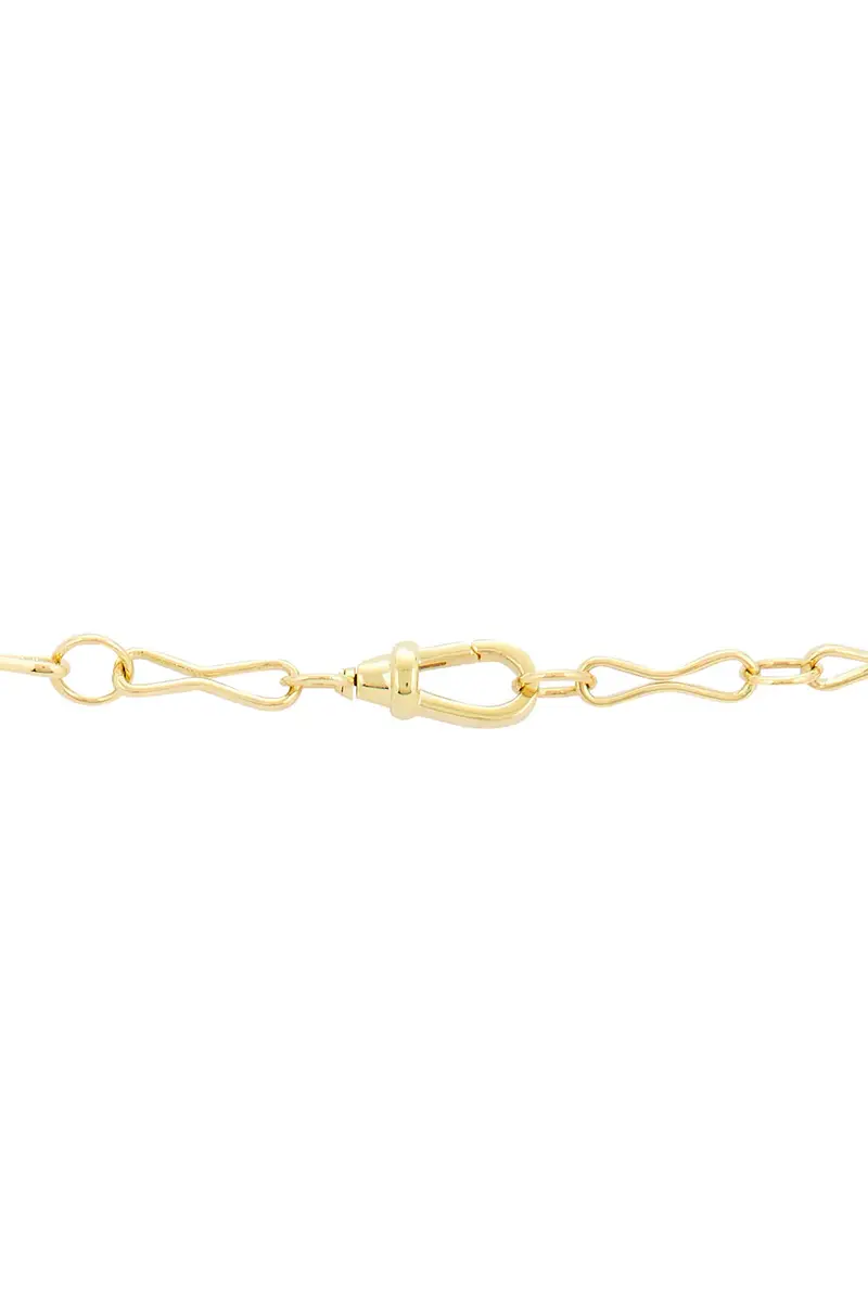 AZLEE Large Motif Chain Lariat Necklace | Thumbnail 3 AZLEE Large Motif Chain Lariat Necklace | Thumbnail 3