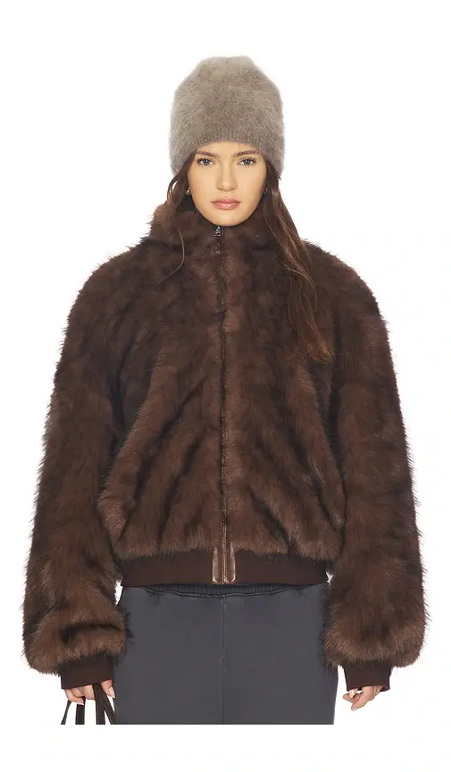 MARRKNULL Hooded Fur Coat | Thumbnail 2 MARRKNULL Hooded Fur Coat | Thumbnail 2