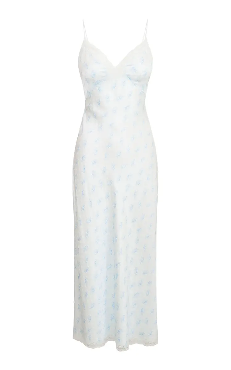 LoveShackFancy Manuela Silk Dress | Thumbnail 2