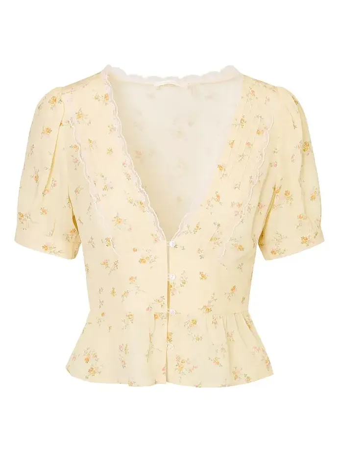 Bondy Lace Crepe Top Bondy Lace Crepe Top