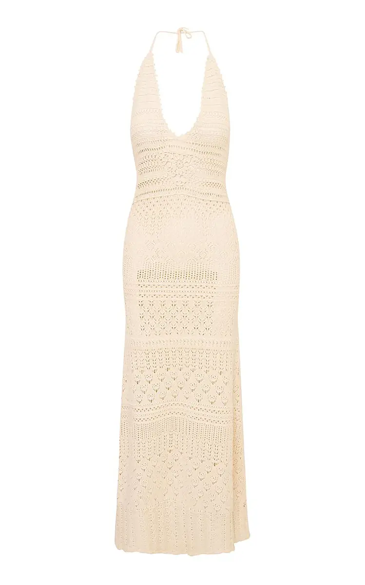 LoveShackFancy Massie Cotton Crochet Dress | Image 1 LoveShackFancy Massie Cotton Crochet Dress | Image 1
