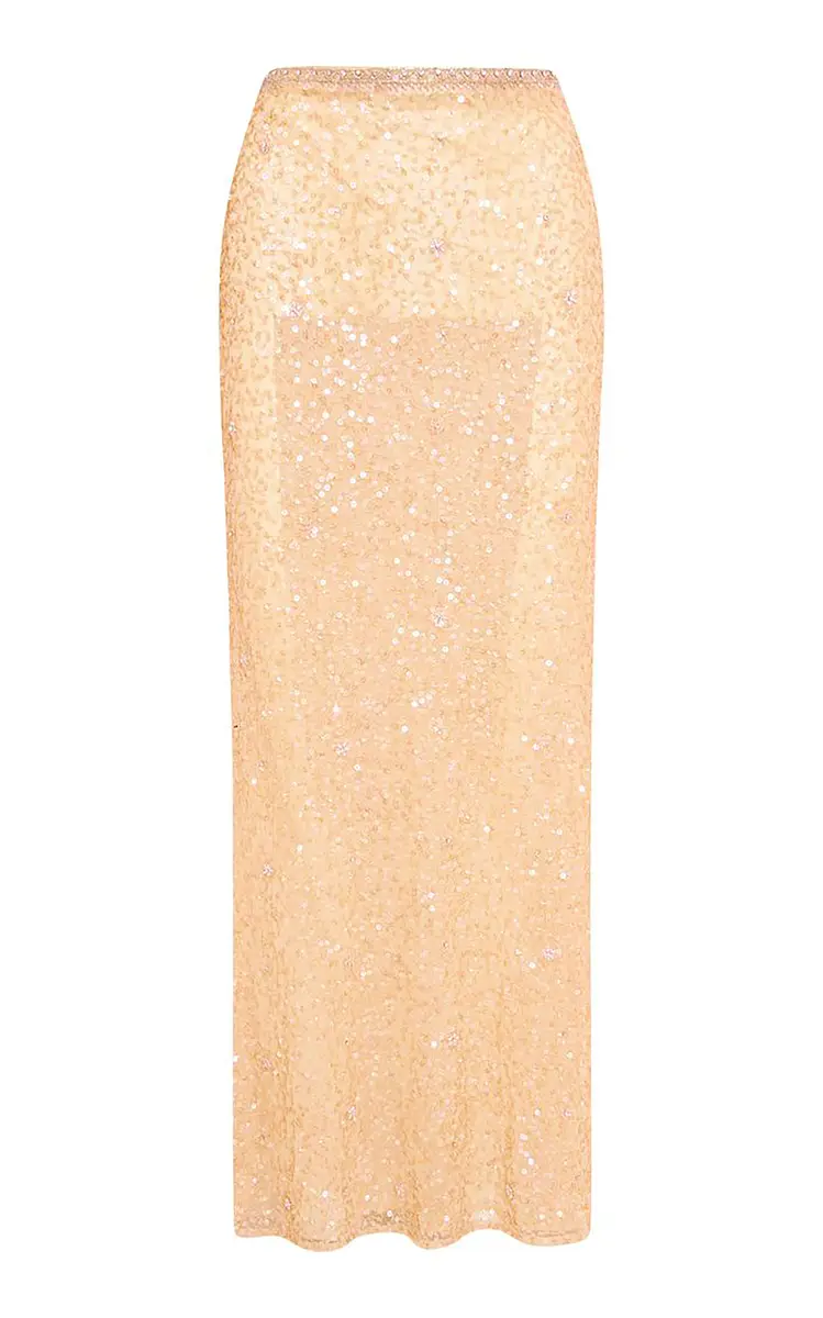 Lyndy Sequined Maxi Skirt Lyndy Sequined Maxi Skirt