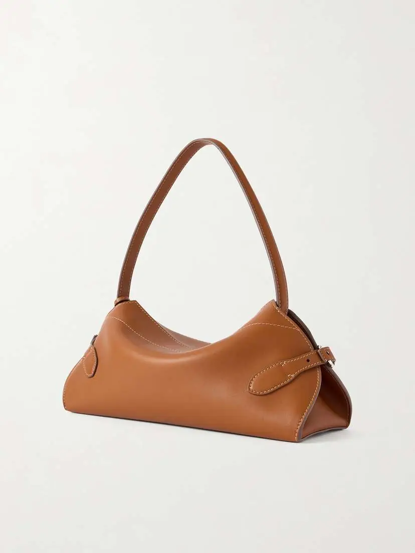 Ralph Lauren Collection The Ralph Buckled Leather Shoulder Bag | Thumbnail 4 Ralph Lauren Collection The Ralph Buckled Leather Shoulder Bag | Thumbnail 4