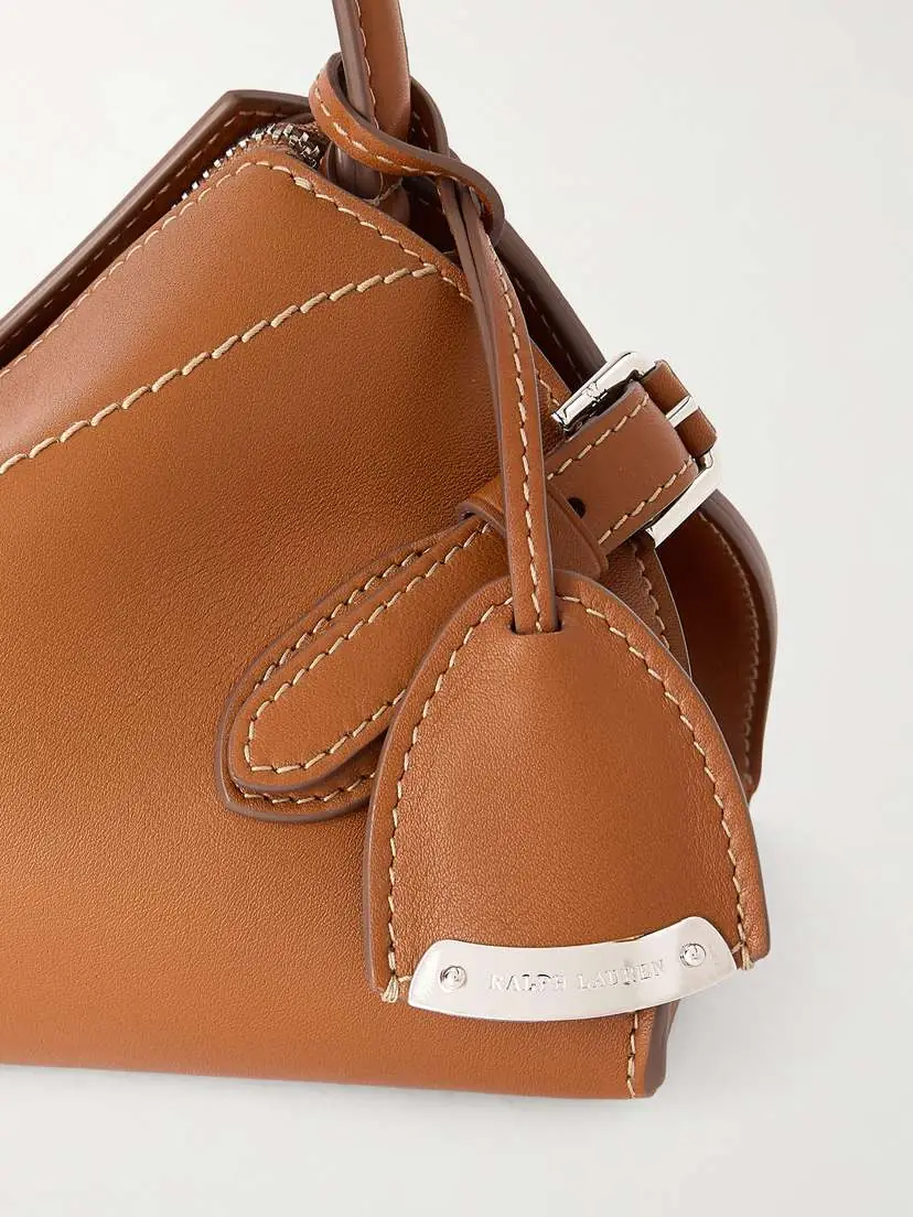 Ralph Lauren Collection The Ralph Buckled Leather Shoulder Bag | Thumbnail 5 Ralph Lauren Collection The Ralph Buckled Leather Shoulder Bag | Thumbnail 5