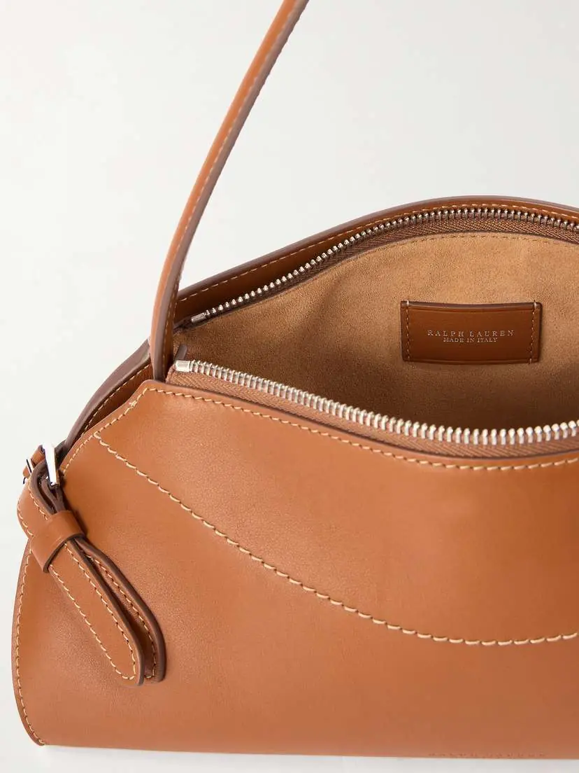 Ralph Lauren Collection The Ralph Buckled Leather Shoulder Bag | Thumbnail 6 Ralph Lauren Collection The Ralph Buckled Leather Shoulder Bag | Thumbnail 6