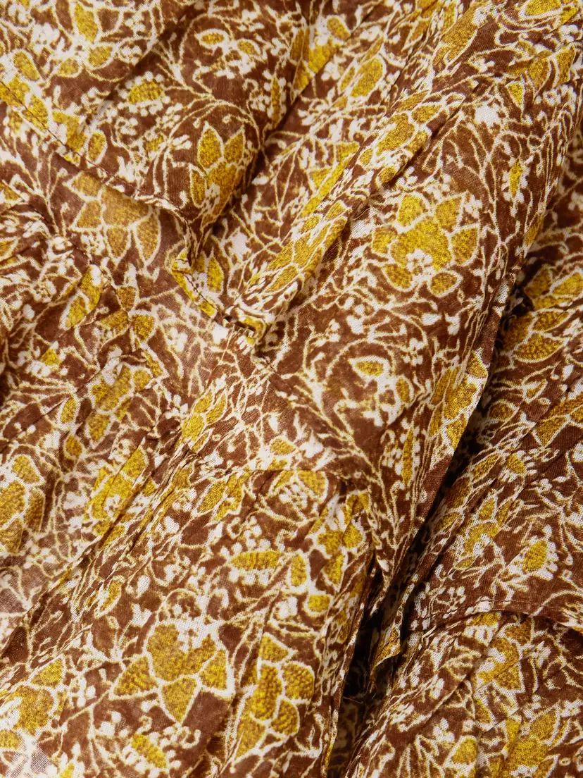 Marant Étoile Jocadia Ruffled Printed Organic Cotton-voile Shorts | Thumbnail 5 Marant Étoile Jocadia Ruffled Printed Organic Cotton-voile Shorts | Thumbnail 5