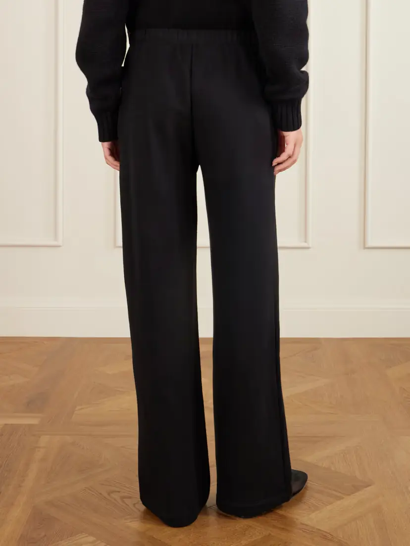 ÉTERNE Embroidered Cotton And Modal-blend Jersey Sweatpants | Thumbnail 4 ÉTERNE Embroidered Cotton And Modal-blend Jersey Sweatpants | Thumbnail 4