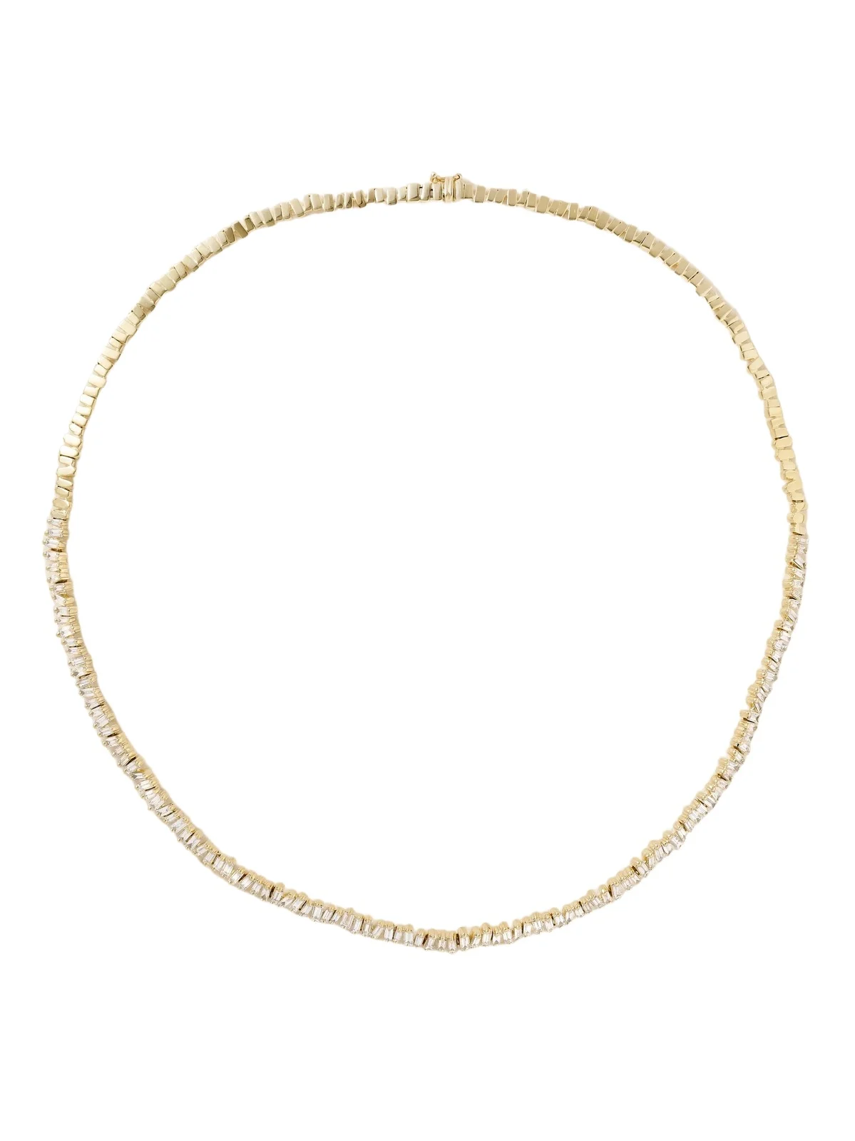 18-karat Gold Diamond Tennis Necklace 18-karat Gold Diamond Tennis Necklace