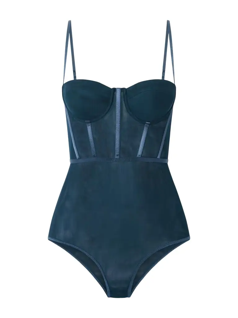 Zimmermann Rebellion Mesh Corset Bodysuit | Image 1 Zimmermann Rebellion Mesh Corset Bodysuit | Image 1