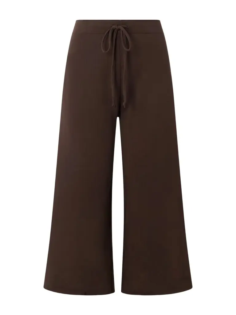 Nili Lotan Kiki Cropped Cotton-jersey Track Pants | Image 1 Nili Lotan Kiki Cropped Cotton-jersey Track Pants | Image 1
