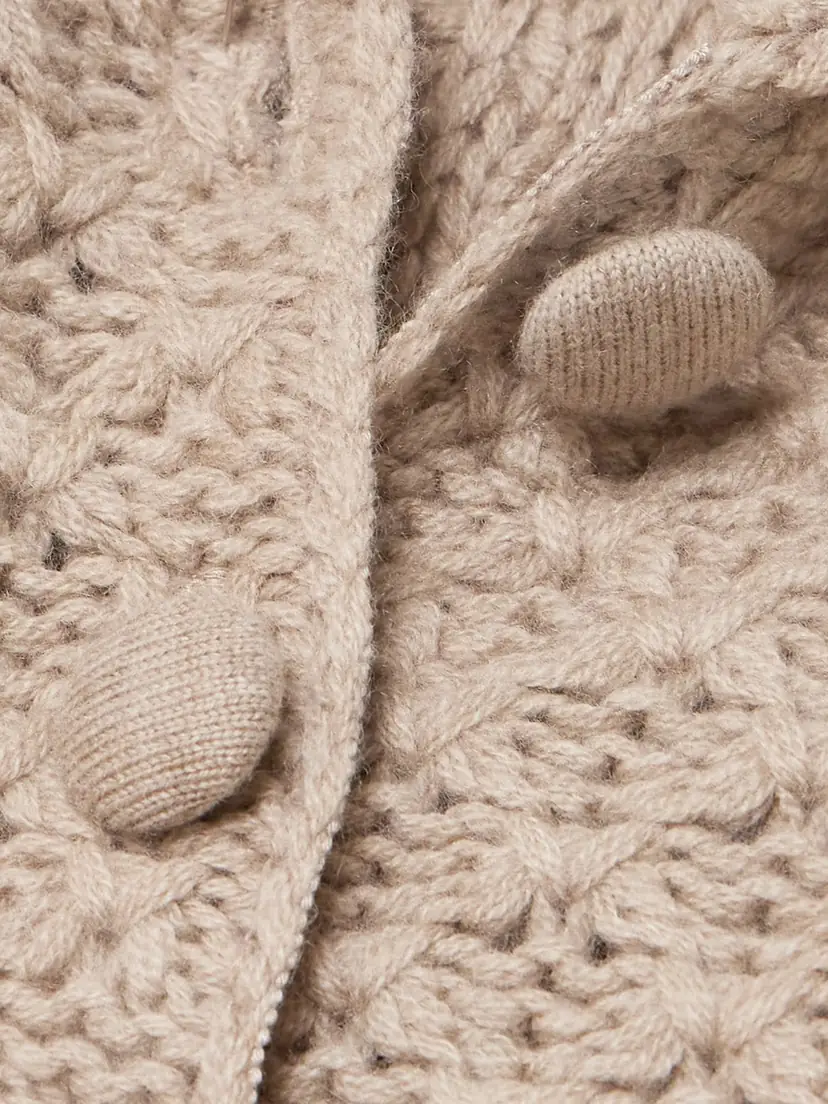 Guest In Residence Marlowe Cable-knit Wool And Cashmere-blend Cardigan | Thumbnail 5 Guest In Residence Marlowe Cable-knit Wool And Cashmere-blend Cardigan | Thumbnail 5