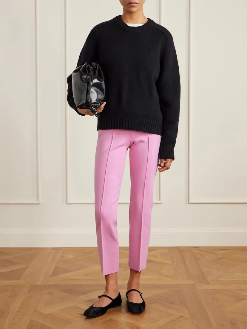 HIGH SPORT Louis Cropped Wool-blend Slim-leg Pants | Thumbnail 2