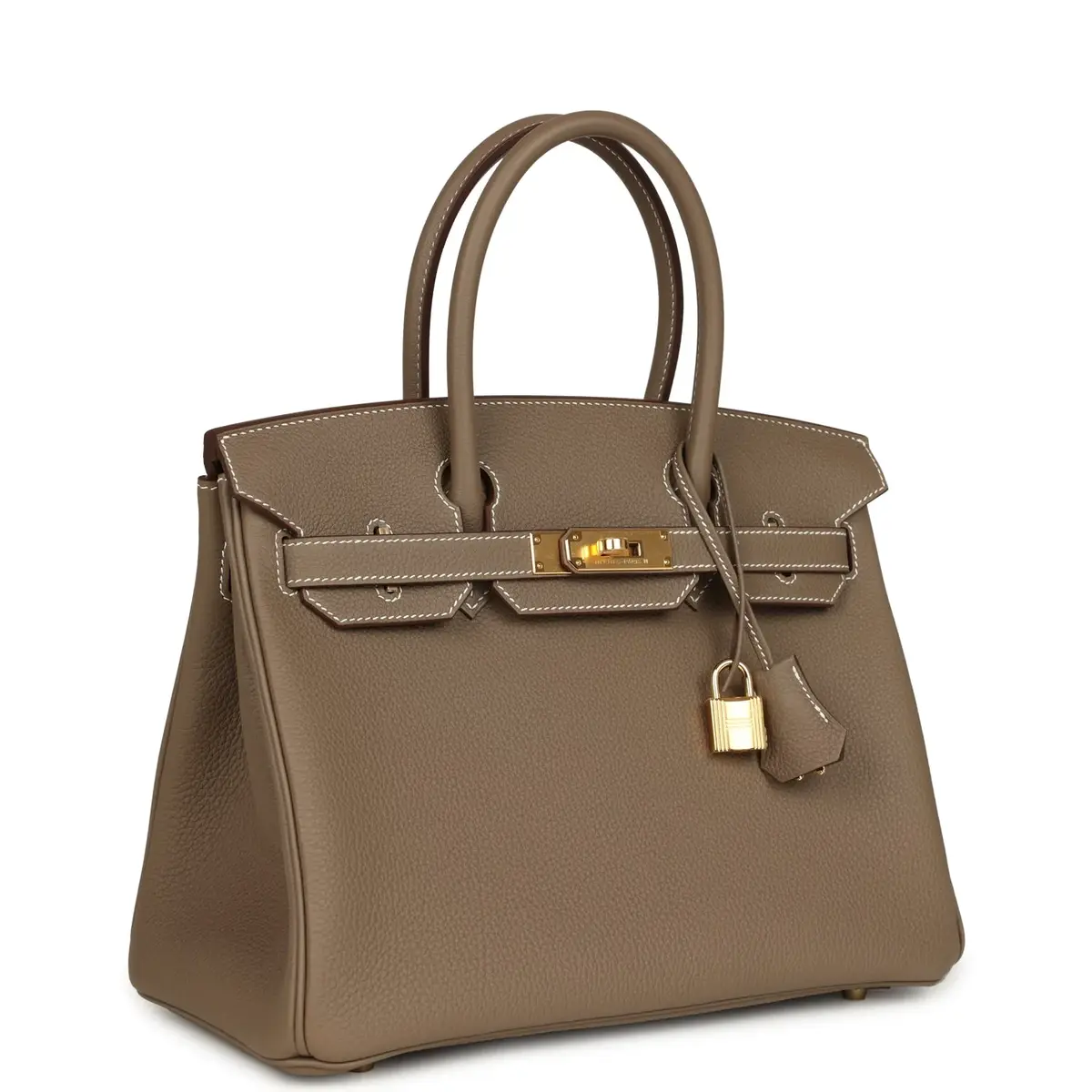 HERMÈS Hermes Birkin 30 Etoupe Togo Gold Hardware | Thumbnail 2 HERMÈS Hermes Birkin 30 Etoupe Togo Gold Hardware | Thumbnail 2