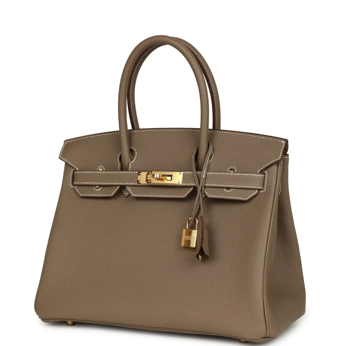 HERMÈS Hermes Birkin 30 Etoupe Togo Gold Hardware | Thumbnail 3 HERMÈS Hermes Birkin 30 Etoupe Togo Gold Hardware | Thumbnail 3