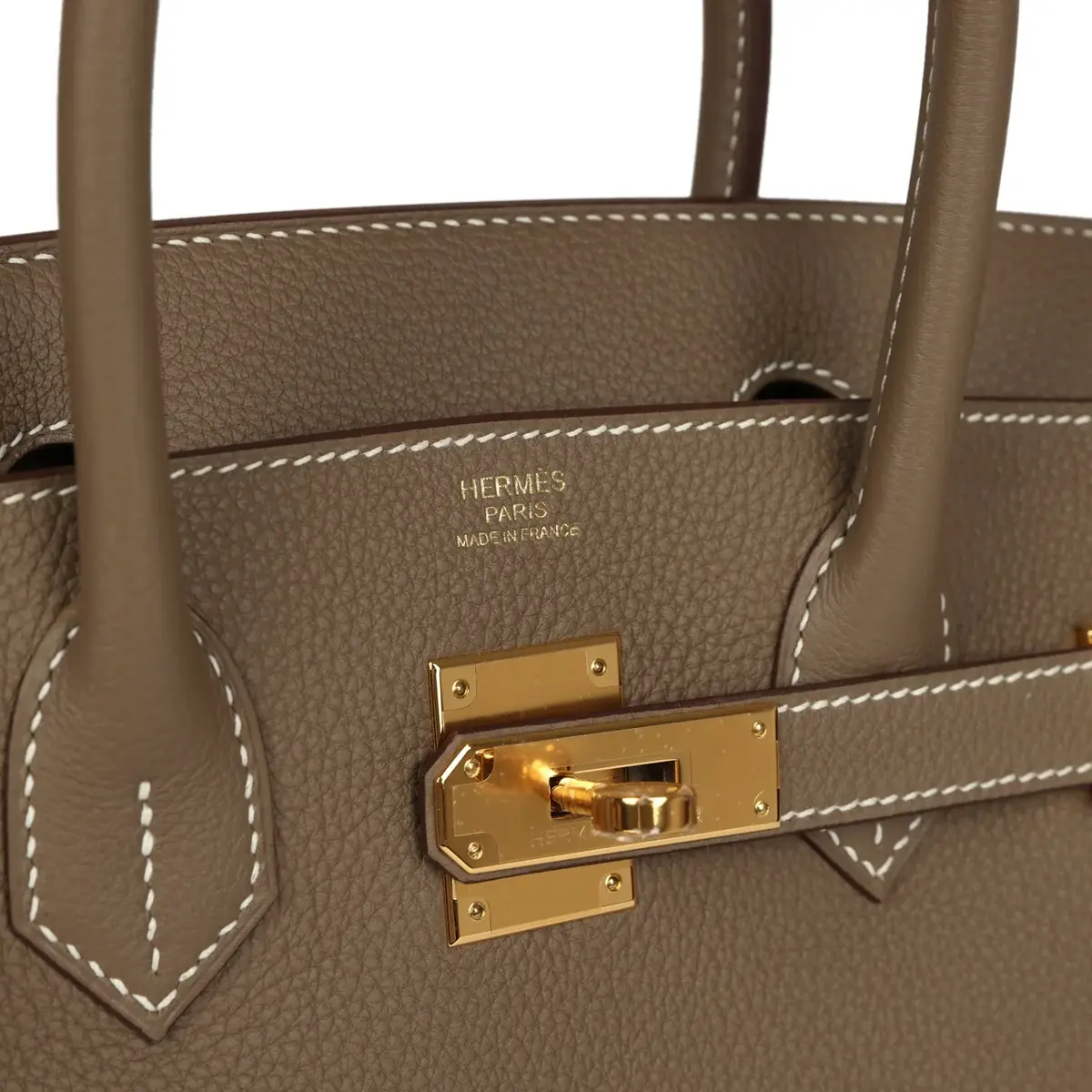 HERMÈS Hermes Birkin 30 Etoupe Togo Gold Hardware | Thumbnail 7 HERMÈS Hermes Birkin 30 Etoupe Togo Gold Hardware | Thumbnail 7