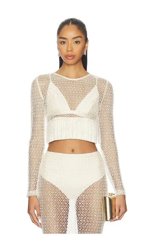 PatBo Crochet Bloom Top | Image 1 PatBo Crochet Bloom Top | Image 1