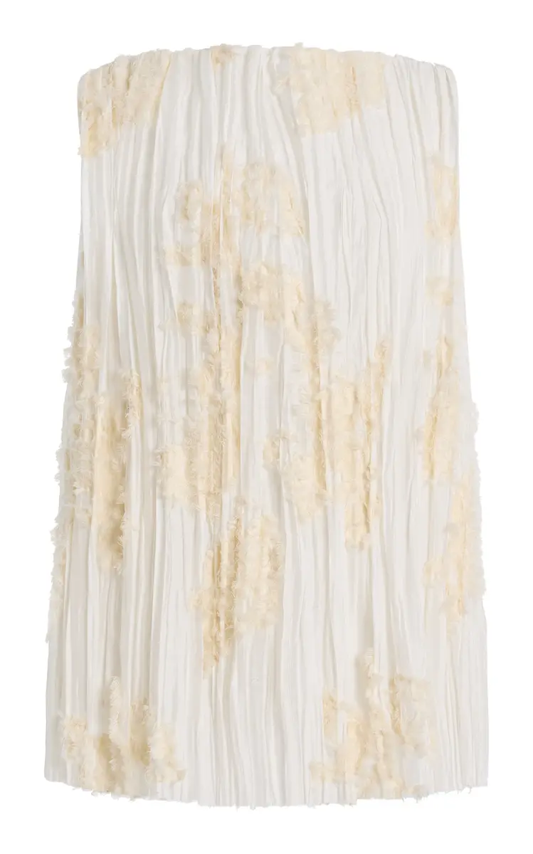 KALLMEYER Daria Plisse Cotton-Blend Top | Image 1 KALLMEYER Daria Plisse Cotton-Blend Top | Image 1