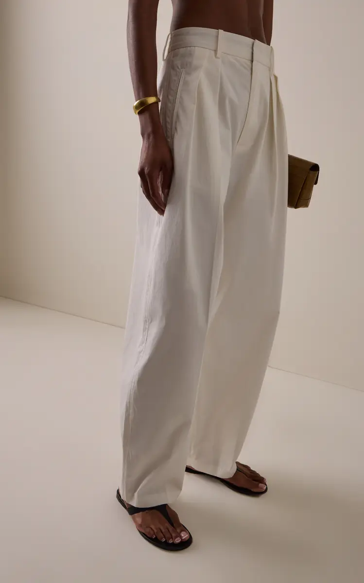 Kallmeyer Joel Pleated Cotton-Poplin Trousers | Thumbnail 4 Kallmeyer Joel Pleated Cotton-Poplin Trousers | Thumbnail 4