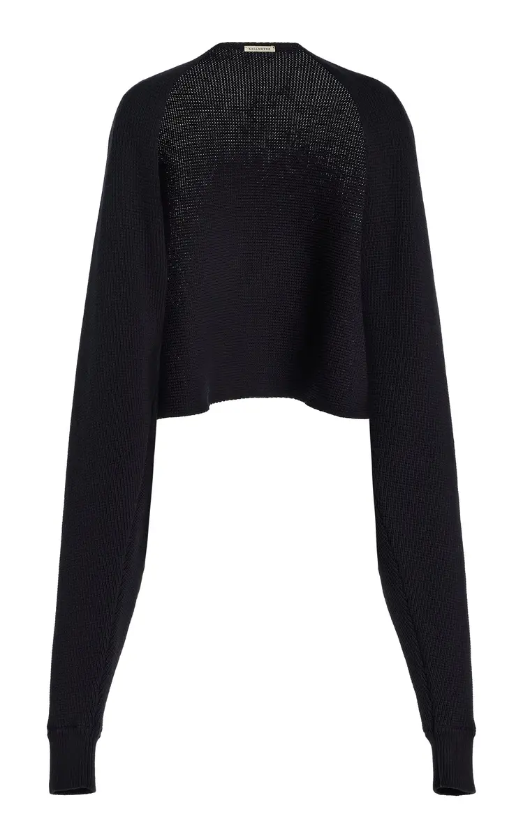 Kallmeyer Yara Cotton Knit Shrug | Image 1 Kallmeyer Yara Cotton Knit Shrug | Image 1