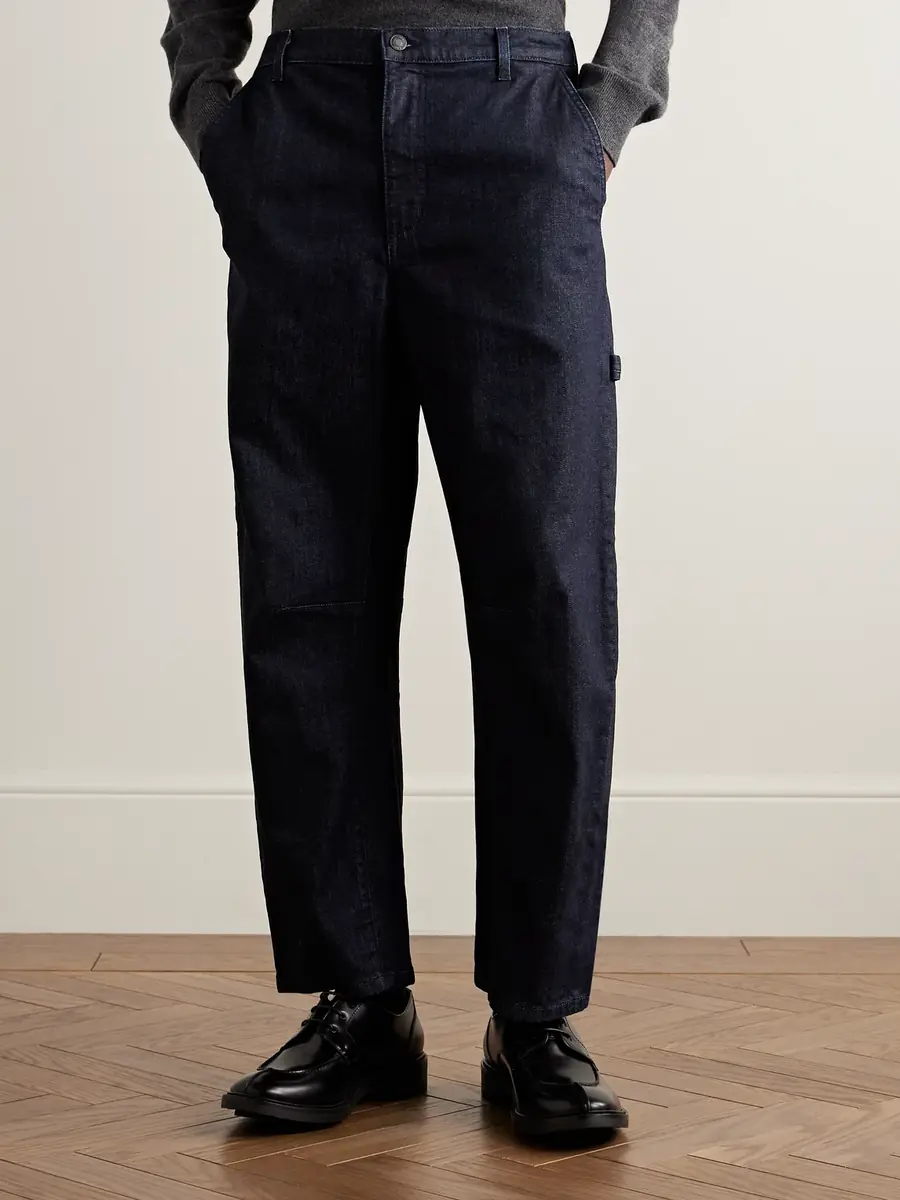Nili Lotan Carpenter Straight-Leg Cropped Jeans - Men | Thumbnail 3