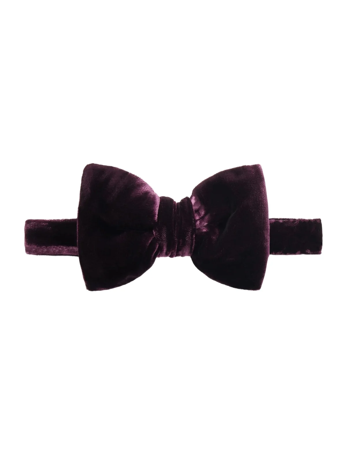 Pre-Tied Cotton-Velvet Bow Tie - Men Pre-Tied Cotton-Velvet Bow Tie - Men