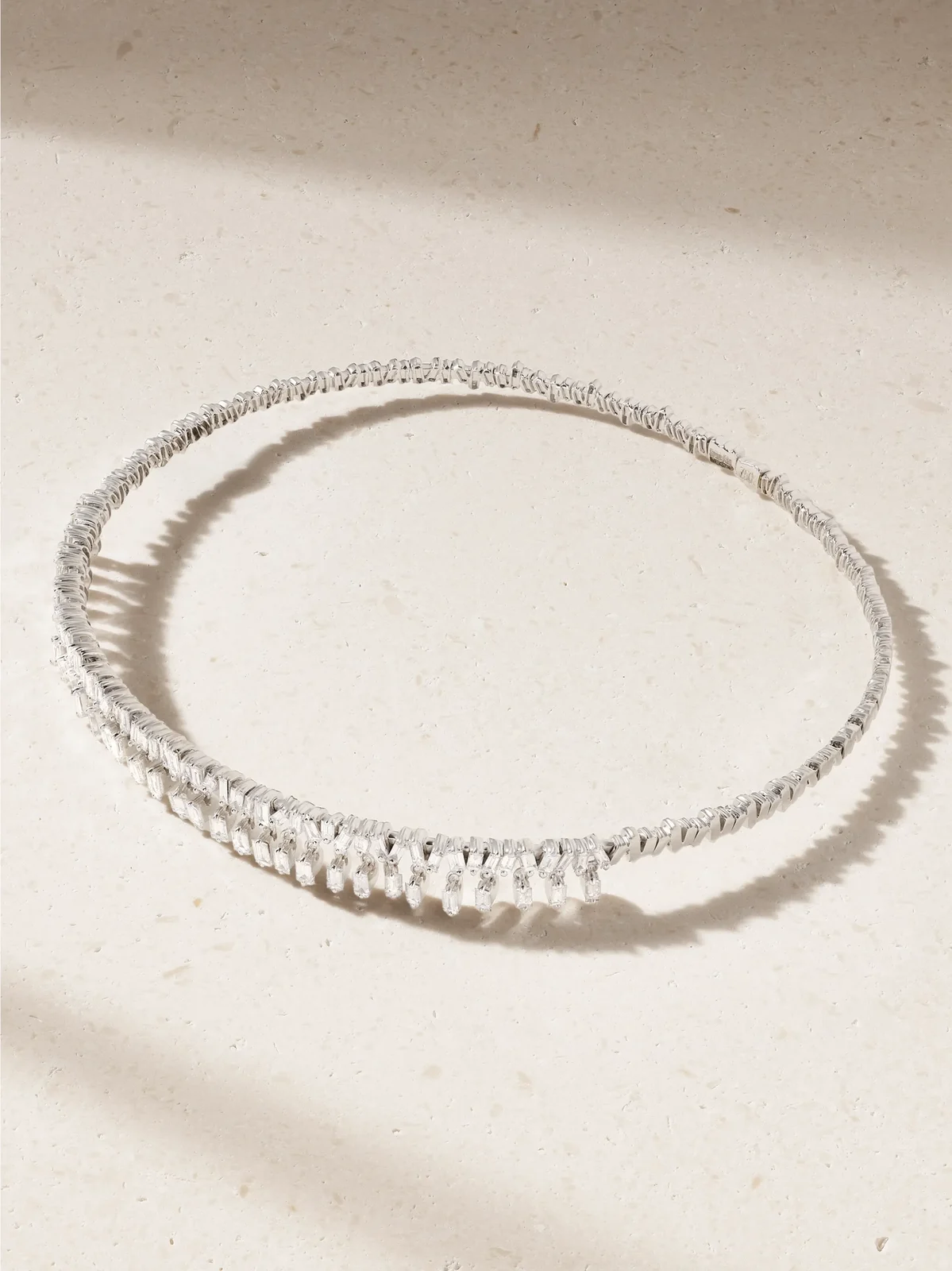 18-karat White Gold Diamond Necklace 18-karat White Gold Diamond Necklace