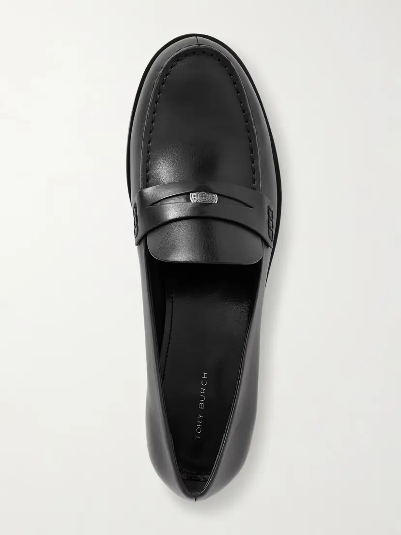 Tory Burch Leather Penny Loafers | Thumbnail 6 Tory Burch Leather Penny Loafers | Thumbnail 6