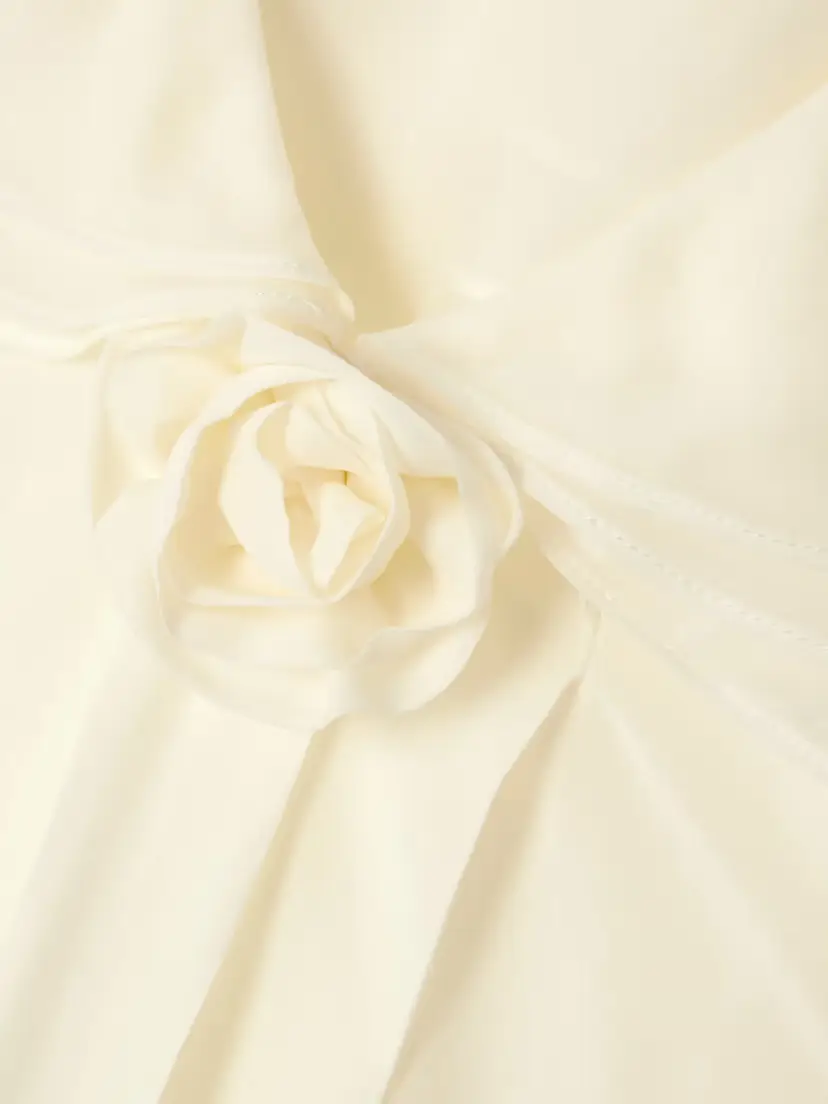 Rixo Emelin Layered Appliquéd Silk Crepe De Chine Blouse | Thumbnail 4 Rixo Emelin Layered Appliquéd Silk Crepe De Chine Blouse | Thumbnail 4