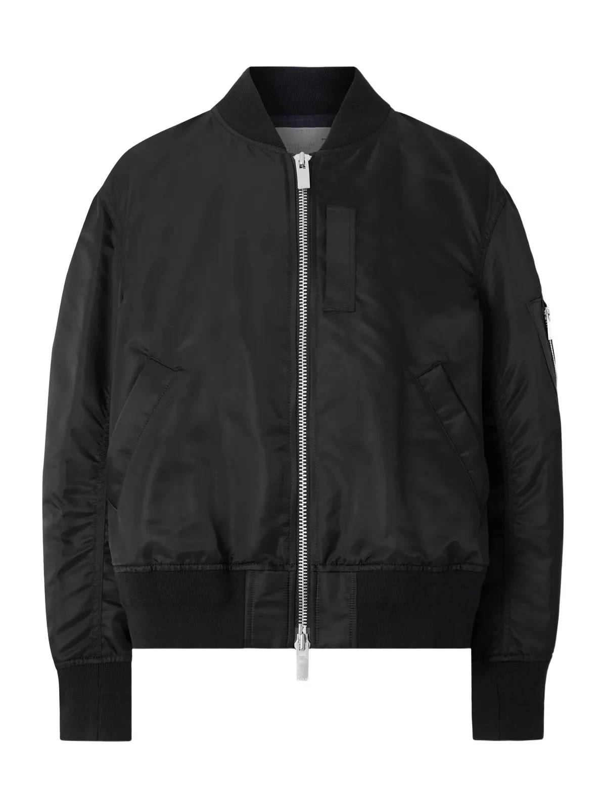 Pleated Padded Shell Bomber Jacket Pleated Padded Shell Bomber Jacket