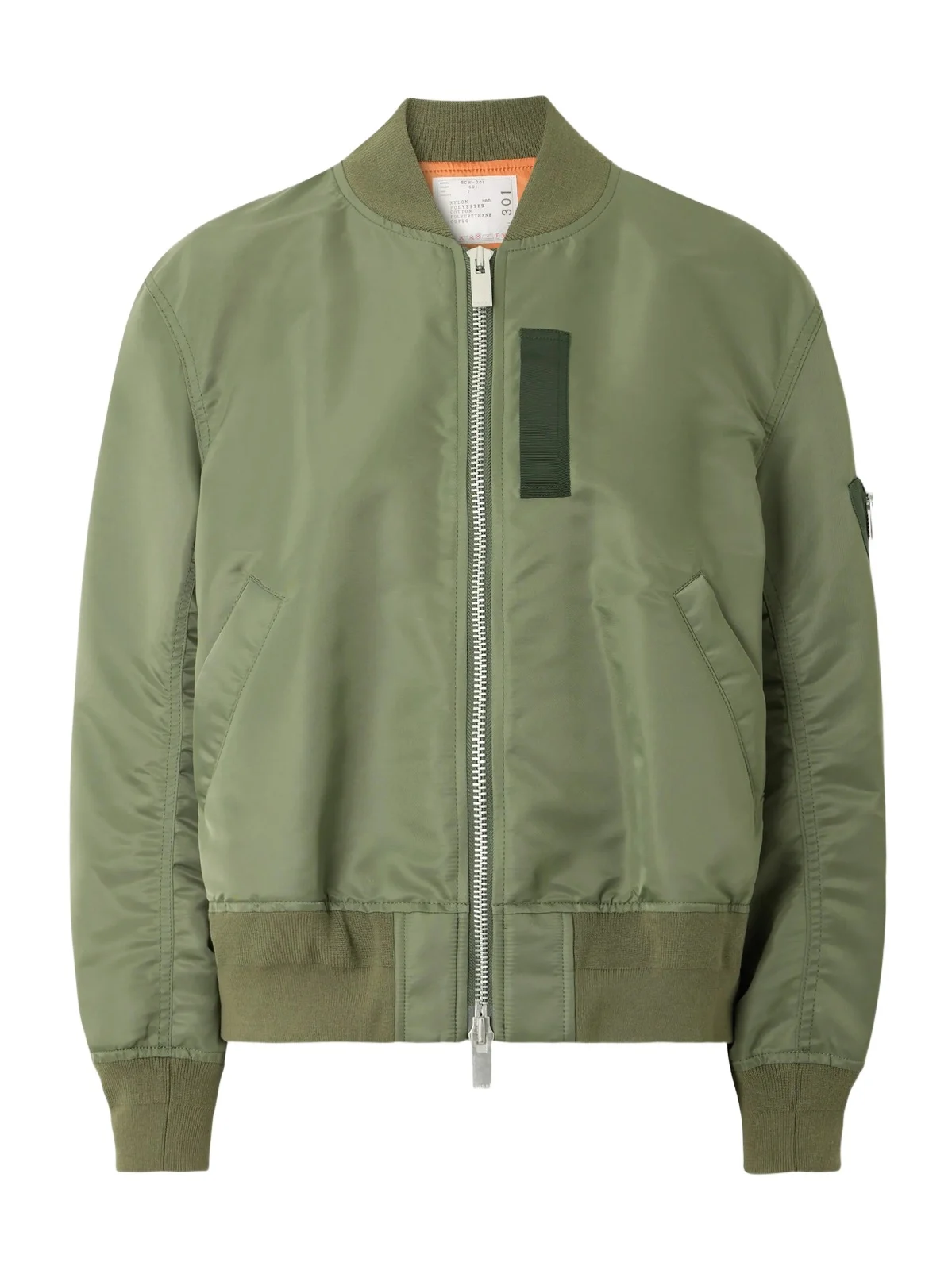 Pleated Padded Shell Bomber Jacket Pleated Padded Shell Bomber Jacket