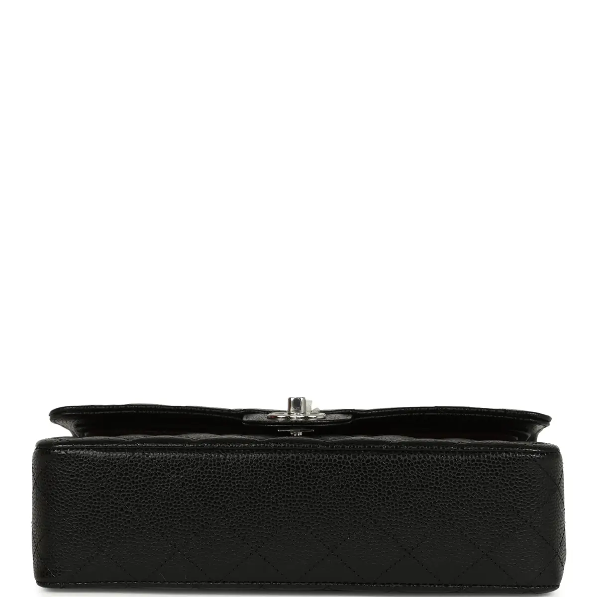 Chanel Chanel Medium Classic Double Flap Black Caviar Silver Hardware | Thumbnail 6 Chanel Chanel Medium Classic Double Flap Black Caviar Silver Hardware | Thumbnail 6