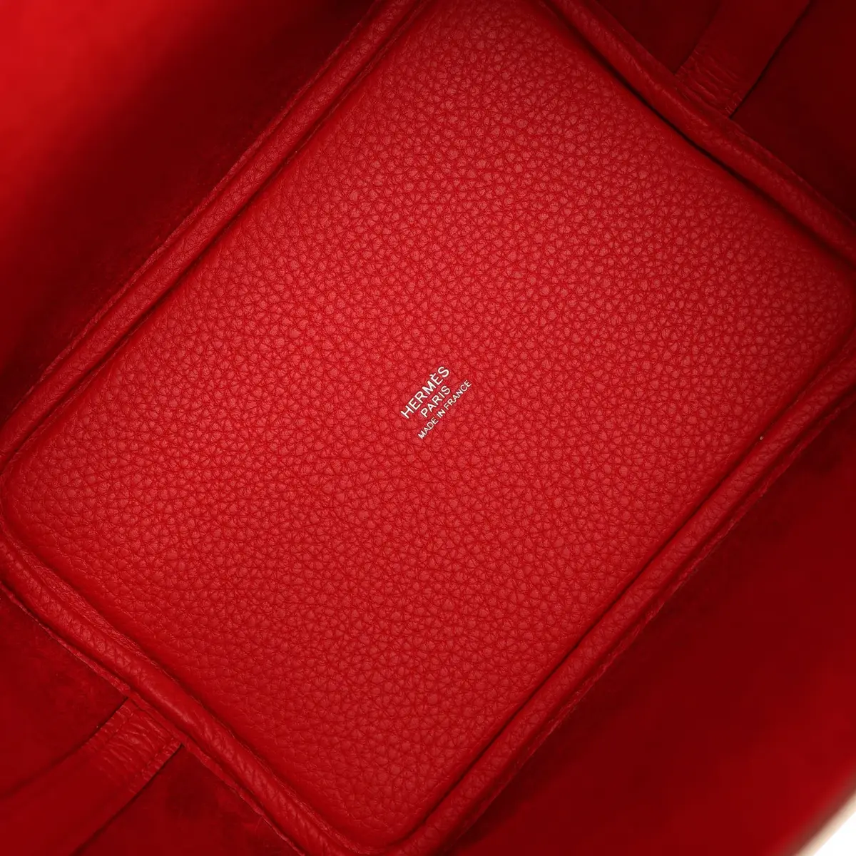 HERMÈS Hermes Picotin Lock 18 Rouge Radieux Clemence Palladium Hardware | Thumbnail 7 HERMÈS Hermes Picotin Lock 18 Rouge Radieux Clemence Palladium Hardware | Thumbnail 7