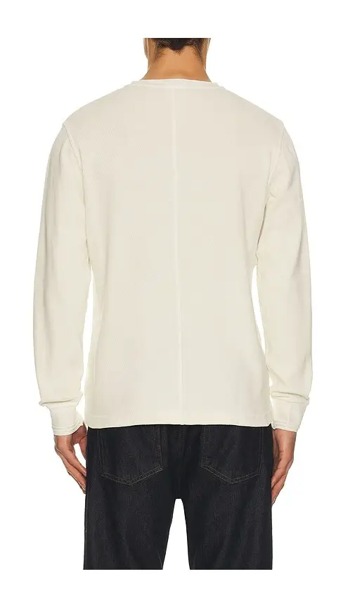 Citizens of Humanity Waffle Three Button Henley | Thumbnail 2 Citizens of Humanity Waffle Three Button Henley | Thumbnail 2
