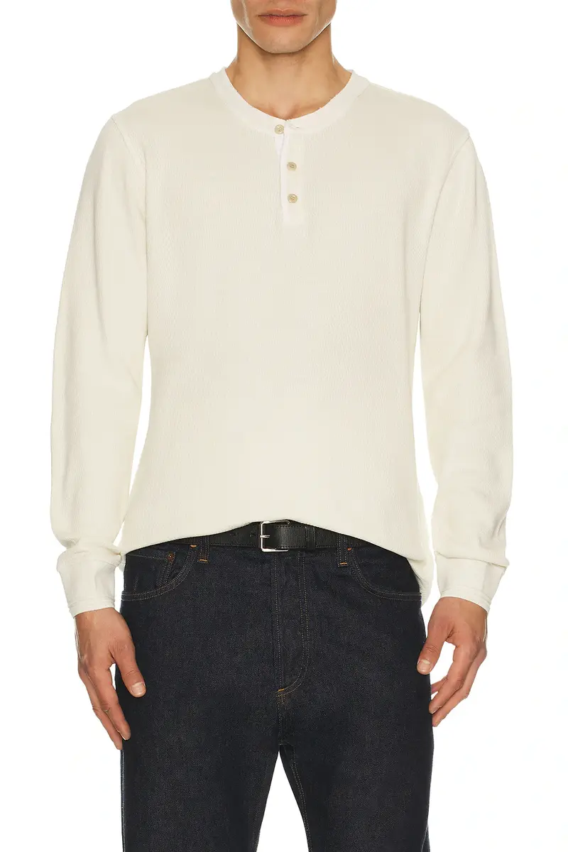 Citizens of Humanity Waffle Three Button Henley | Thumbnail 3 Citizens of Humanity Waffle Three Button Henley | Thumbnail 3