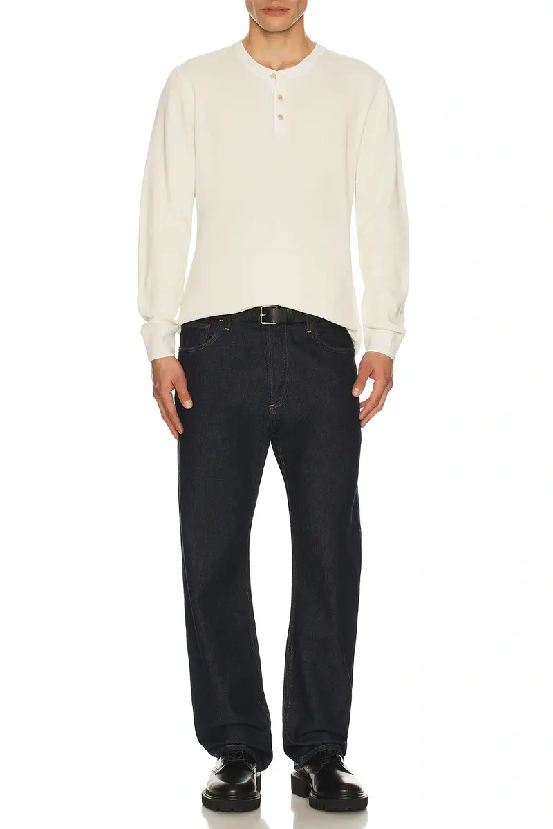 Citizens of Humanity Waffle Three Button Henley | Thumbnail 5 Citizens of Humanity Waffle Three Button Henley | Thumbnail 5