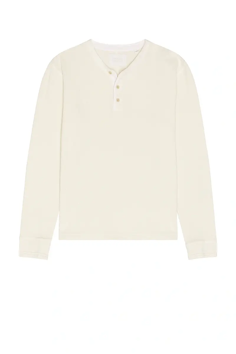 Citizens of Humanity Waffle Three Button Henley | Thumbnail 6 Citizens of Humanity Waffle Three Button Henley | Thumbnail 6